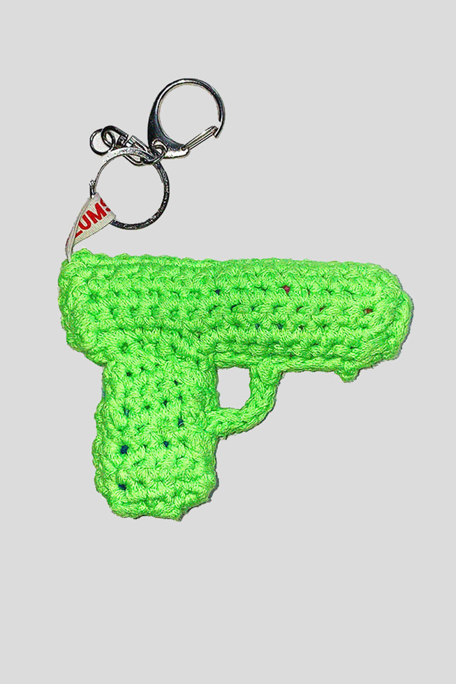Handgun key ring - Green