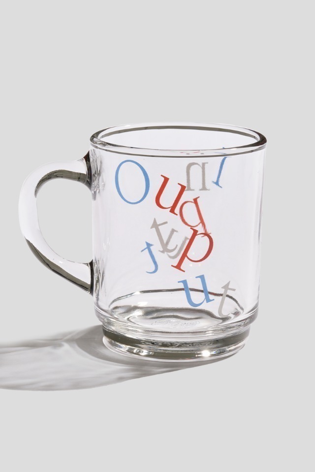 Input &amp; Output Cup in White