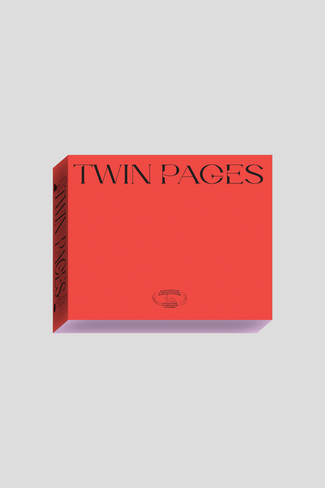 TWIN PAGES 필사 책갈피북 - Twin Sisters
