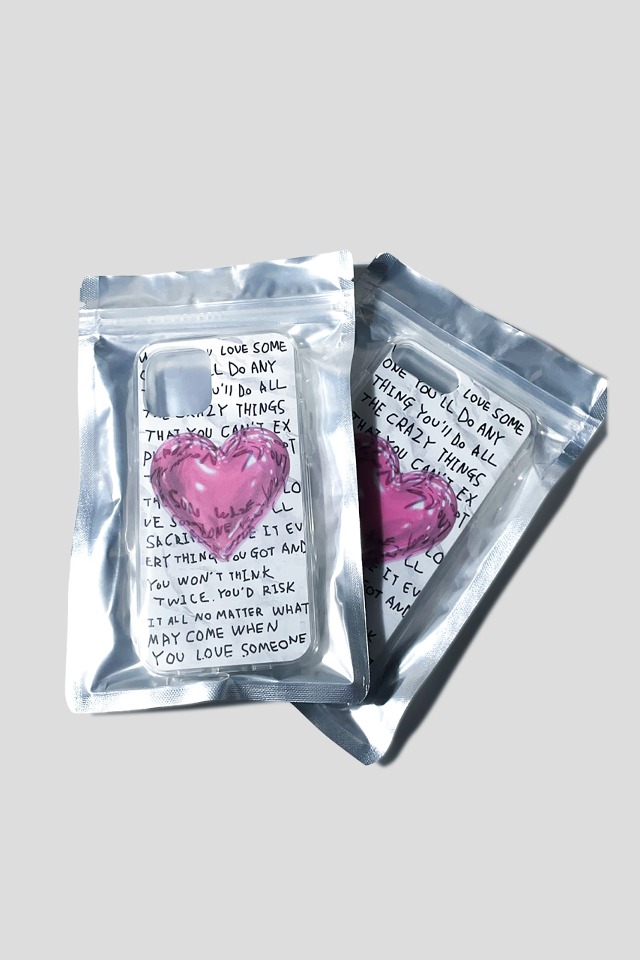 Letter&amp;Heart Clearcase