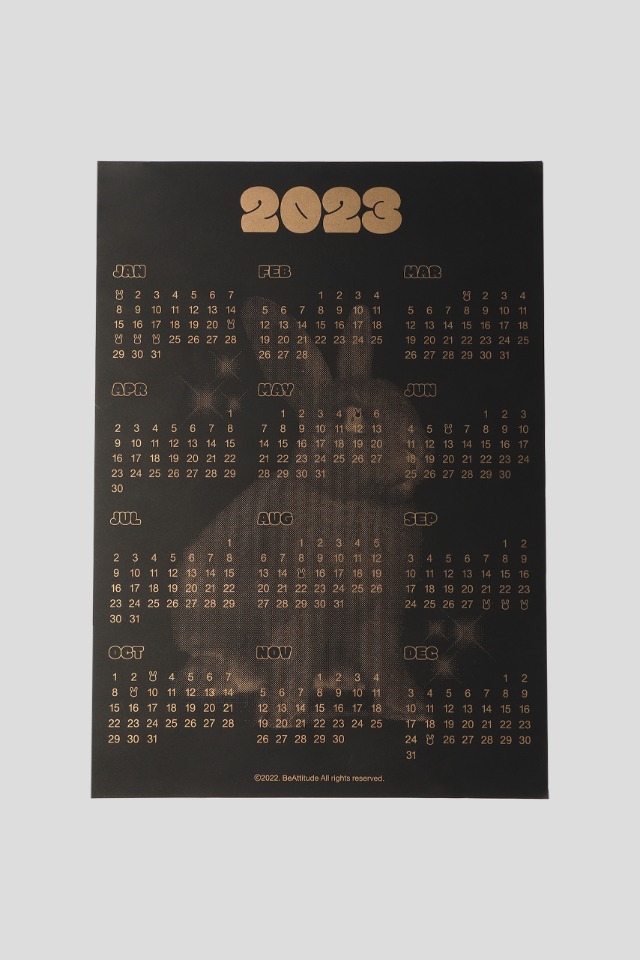 2023 Rabbit Calendar (A2)