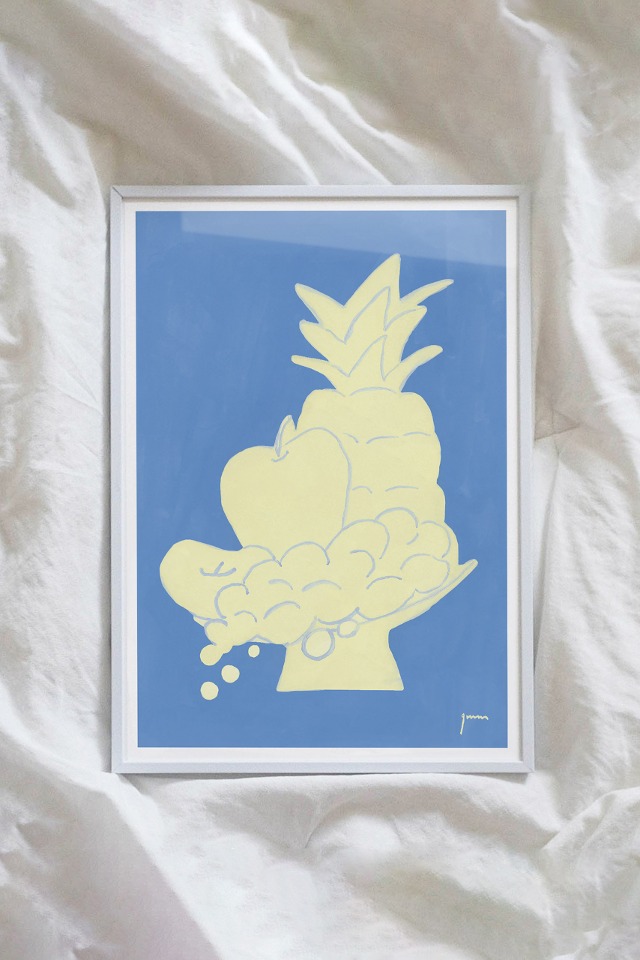 A3 Poster-Blue fruits
