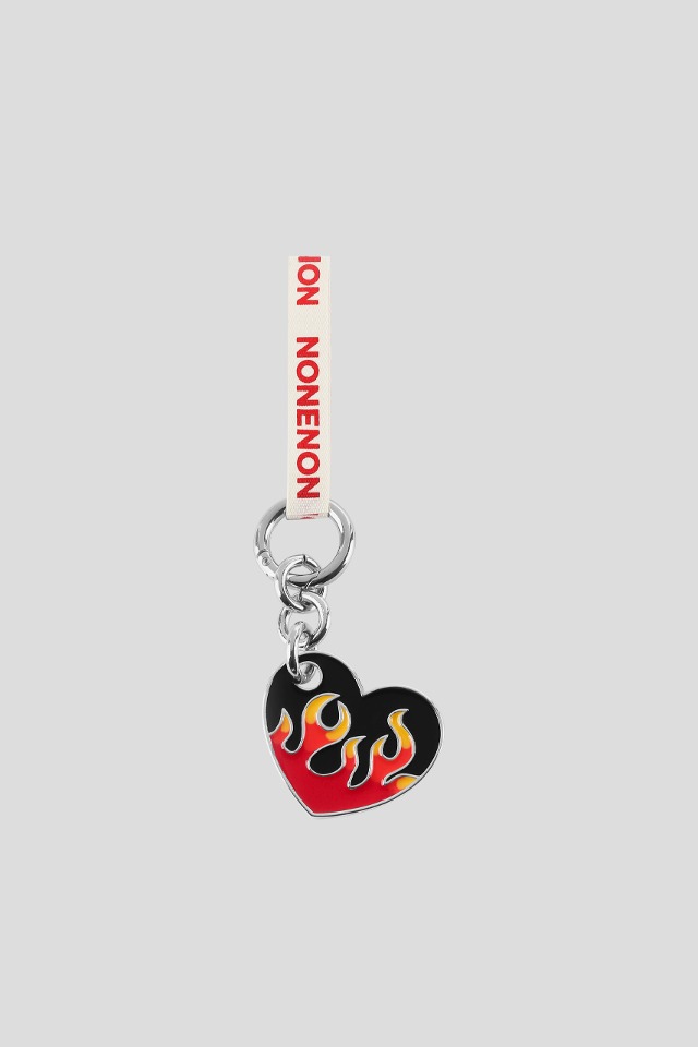FLAME LOVE KEYRING (RED)_S