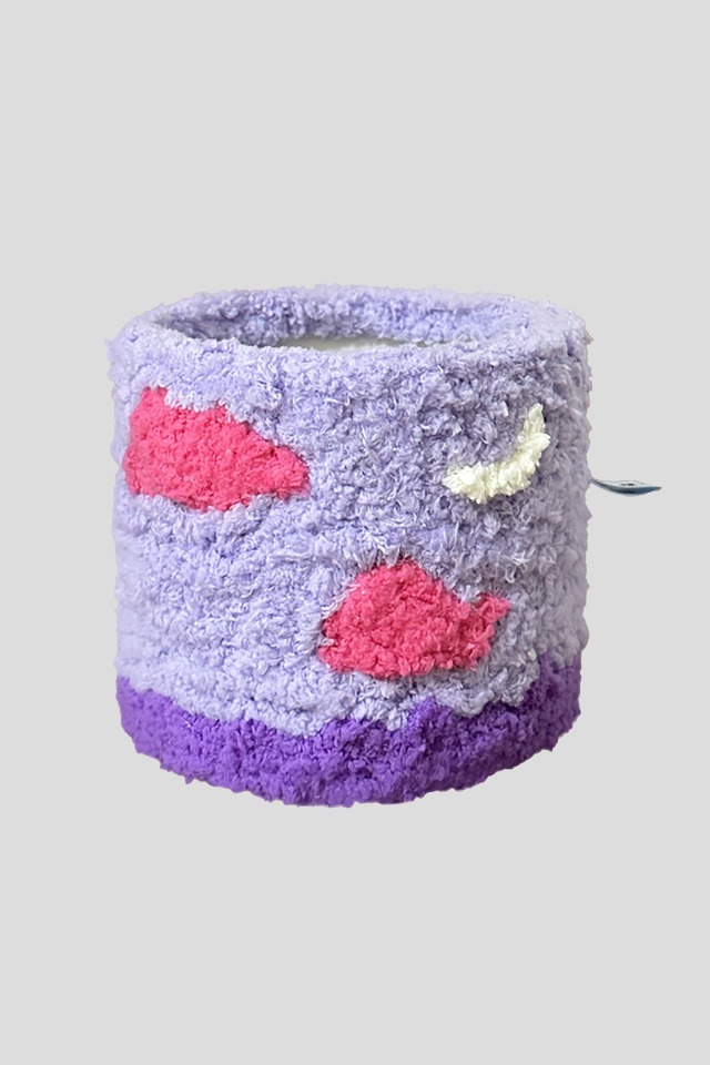Fuzzy pot_Field (Violet)