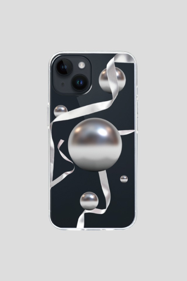 rhythm ball phone case (Black)
