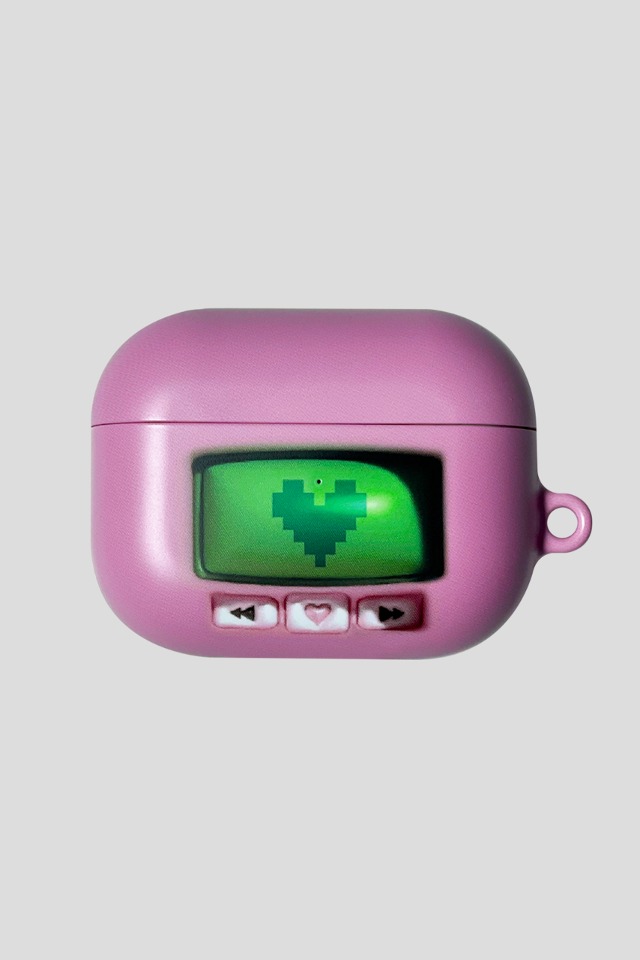 99 Retro Airpod Case (pink)