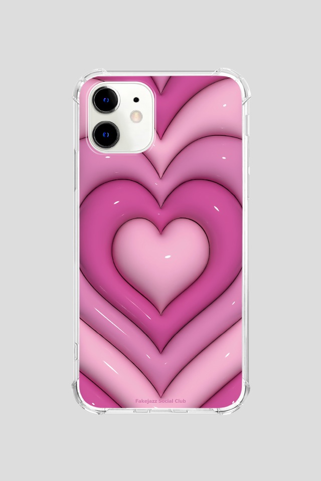 Chat Shire Heart (pink) Clearcase