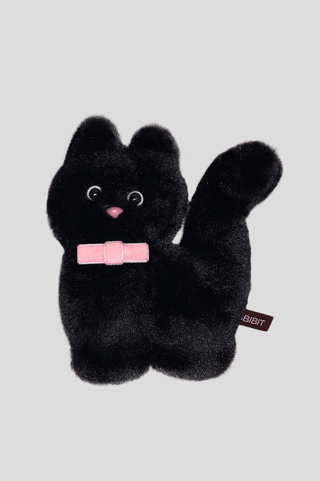 Kitty fork doll keyring black