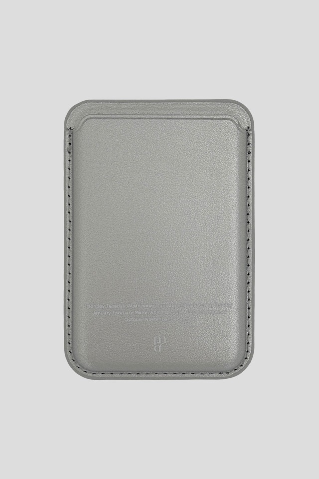 Silver Magsafe card holder