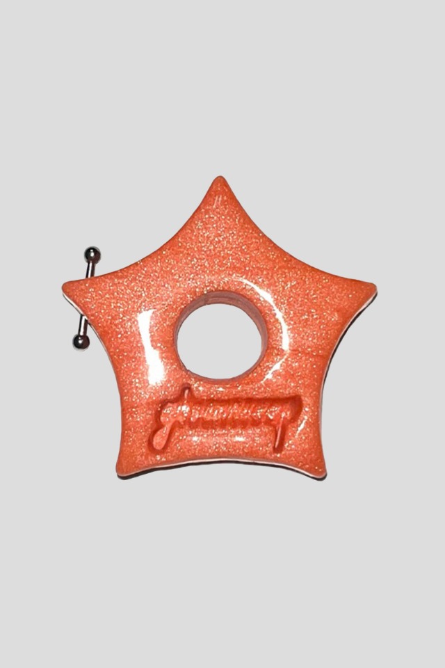 gleaminng star pendant [peach orange]