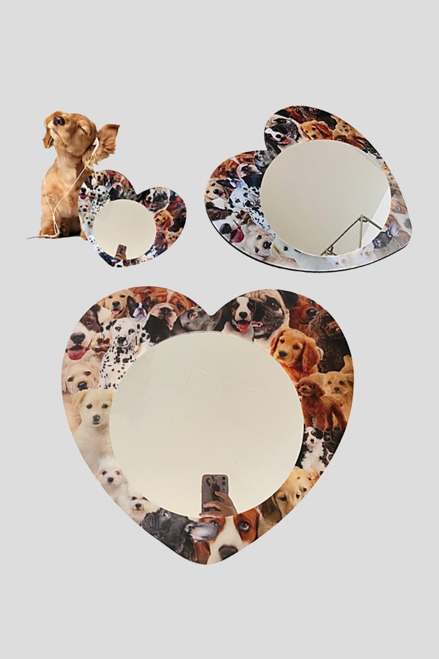 Love puppy Acrylic Mirror