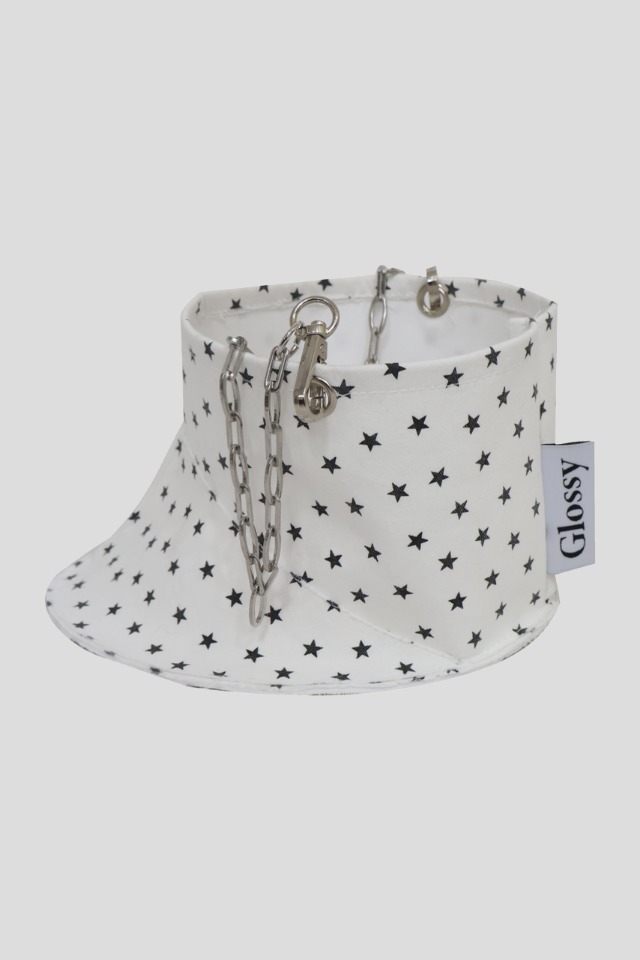 Vintage star boots pot cover - white