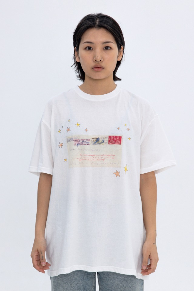 Letter T-shirt (L)